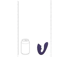 Vive By Shots Vive Moteriškas vibratorius 3 klitorio vibracijos režimai, g taško stimuliacija per USB