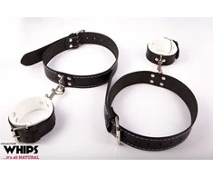 Whips Collections Kajdanki - Kajdanki vyrams na uda, balta