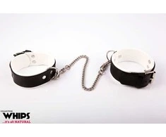Whips Collections Kajdanki - Kajdanki vyrams na nogi, balta