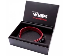 Whips Collections Bdsm apykaklė moterims, natūralios odos baudžiava