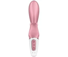 Satisfyer Hug Me bunny vibratorius Rožinė/Balta