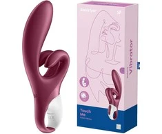 Satisfyer Touch Me zuikio vibratorius Raudona