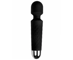 EasyToys Mini Wand Vibratorius - Juodas
