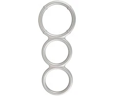 You2Toys Metallic Silicone Triple Ring