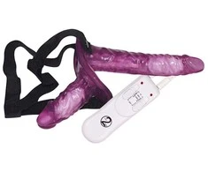 You2Toys Vibruojantis Strap-on Duo