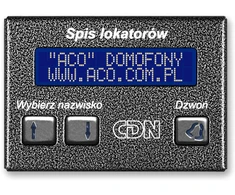 ELEKTRONINIS NUOMININKŲ SĄRAŠAS CDN-230E-ST/W ACO