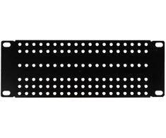 RACK tvirtinimo adapteris 10" 2U su tiesiomis skylėmis ATTE ADD-RACK10-2U1