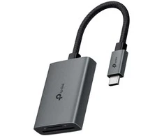 TP-LINK USB Type-C į SD ir Micro SD 3.0 kortelių skaitytuvas | UA430C