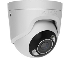 Ajax Systems Ajax TurretCam HL 126265.197.WH1 F2.8 (balta, 8MP, 50m IR+LED, Hybrid Light, True WDR, IP65)