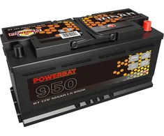 Akumuliatorius AGM automobilinis START-STOP POWERBAT L6 12 V 105 Ah