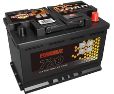 Akumuliatorius AGM automobilinis START-STOP POWERBAT L3 12 V 70 Ah