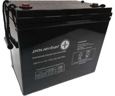 Akumuliatorius PowerBat CBE 12V 75Ah Deep Cycle Gel