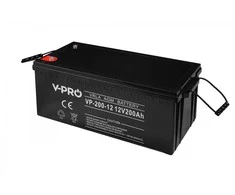 VOLT POLSKA AGM VPRO 12V 200Ah VRLA Nereikalaujantis priežiūros akumuliatorius