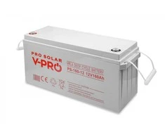 AKUMULIATORIUS VOLT POLSKA GILMUS CIKLAS VPRO SOLAR 12V 160Ah VRLA BE PRIEŽIŪROS