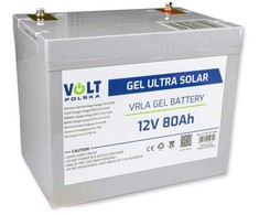 Akumuliatorius Volt Polska Gel VPRO 12V 80Ah