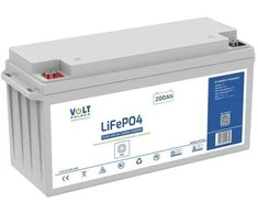 VOLT LENKIJOS LITIO GELEŽIES FOSFATO AKUMULIATORIUS LiFePO4 12V 200Ah 200A