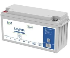 VOLT LENKIJOS LITIO GELEŽIES FOSFATO AKUMULIATORIUS LiFePO4 12V 200Ah 200A