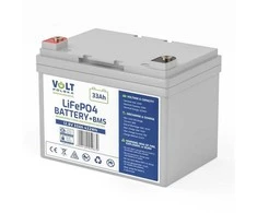AKUMULIATORIUS VOLTAS POLSKA Ličio-geležies-fosfato LiFePO4 12V 33Ah 30A