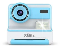 „Xblitz FLASH Mėlynas“ momentinis fotoaparatas su terminiu spausdintuvu vaikams