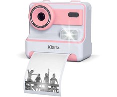 Xblitz FLASH Rožinis INSTANT CAMERA WITH THERMAL PRINTER FOR CHILDREN