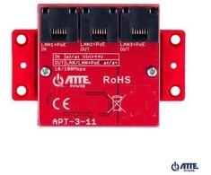Šakotuvas Atte Power ATTE APT-3-11 Switch PoE 3 portowy 10/100Mbps, ilgintuvas