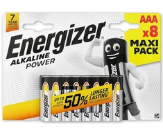 Bateria LR03 / AAA Energizer Alcaline Power (blister 8 vnt.)