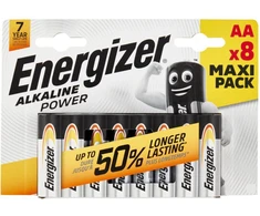 Bateria LR6 / AA Energizer Alcaline Power (blister 8 vnt.)