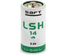 Baterija LSH14 C / R14 LiSOCl2 SAFT 3.6V 5800mAh (1 vnt.)