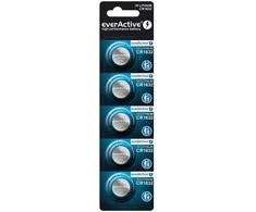 Baterija CR1632 everActive (lizdinė pakuotė, 5 vnt.)