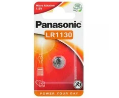 1 Panasonic LR 1130 maitinimo elementai