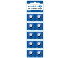 Baterijos AG5 / G5 / LR48 / LR754 everActive 1,5V (blisterinė pakuotė, 10 vnt.)