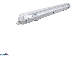 Bemko Linijinis šviestuvas EMPTY OHT, 2xT8, 60cm, IP65