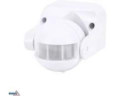 Bemko Paviršinis judesio daviklis, juodas, IP65, max 1200W, 180°, max 12m