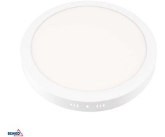 Bemko 6W LED paviršinė panelė TALAR SLR, balta, 4000K