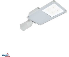 Bemko 30W LED gatvės šviestuvas JAGER, pilkas, 4000K, IP66