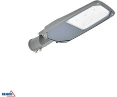 Bemko 30W LED gatvės šviestuvas JAGER, pilkas, 4000K, IP66