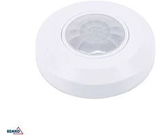 Bemko Paviršinis judesio daviklis, juodas, IP20, max 400W, 360°, max 8m
