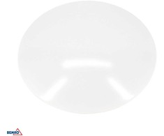 Bemko 12W LED plafonas PLATO, baltas, 3000K, IP44