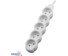 Bemko Ilgintuvas, 5-vietis, 1,5m, baltas, max 3500W
