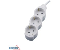 Bemko Ilgintuvas, 3-vietis, 1,5m, baltas, max 3500W