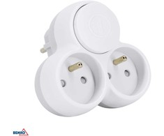 Bemko Trivietis lizdo adapteris, max 3500W