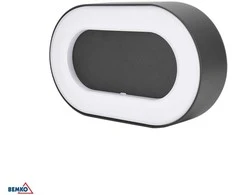 Sieninis šviestuvas Bemko 12W LED sieninis fasado šviestuvas, grafito sp., 4000K, IP65