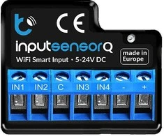 BleBox inputSensorQ – 4 kanalų WiFi įvesties modulis, 5–24 V nuolatinė srovė