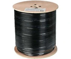 Conotech COAXIAL CABLE NS113TRI HQ PE Juodas 300m