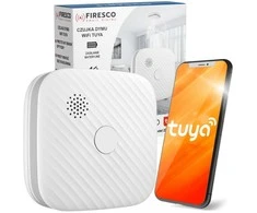 Inne Czujnik dymu Firesco ZR153SW-CB bateryjny Wifi Tuya