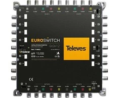Daugiafunkcis jungiklis Televes EUROSWITCH 9x9x12, nuoroda 719602