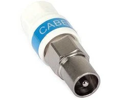 Dipol IEC Cabelcon antenos kištukas, skirtas RG-6/Triset-113 kabeliui "Self-Install"