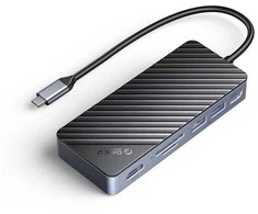 Orico Doko stotelė USB-C su obudową na dysk M.2, 10 Gbps, HDMI 4K 60Hz