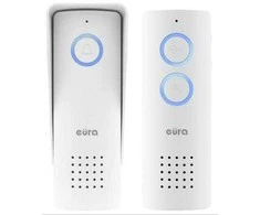 Eura ADP-80A3 bevielis domofonas, baltas
