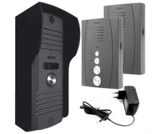 INTERPHONE 'EURA' ADP-51A3 'DIFESA' - 1 šeima, 2 unifonai, domofonas, grafitas